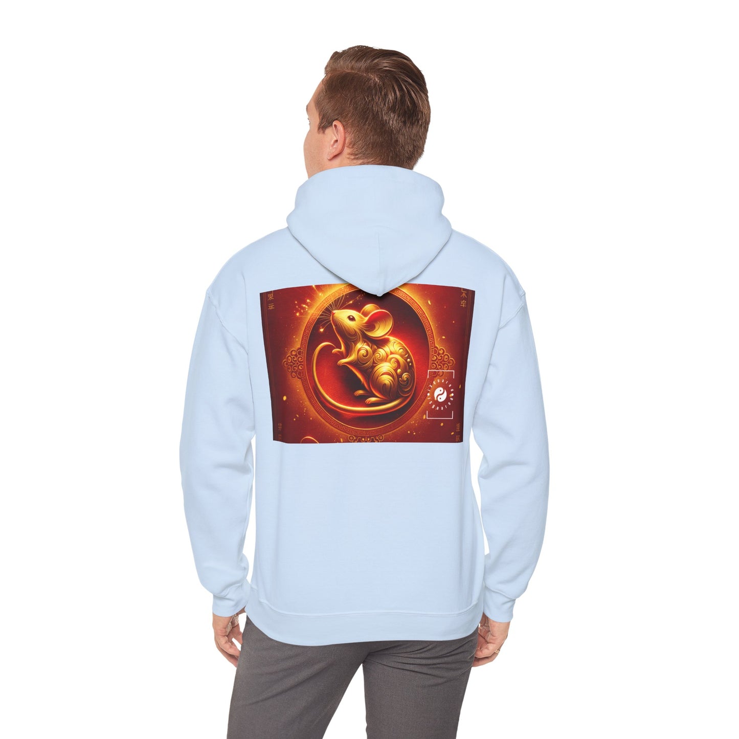 "Golden Emissary: A Lunar New Year's Tribute" - Hoodie