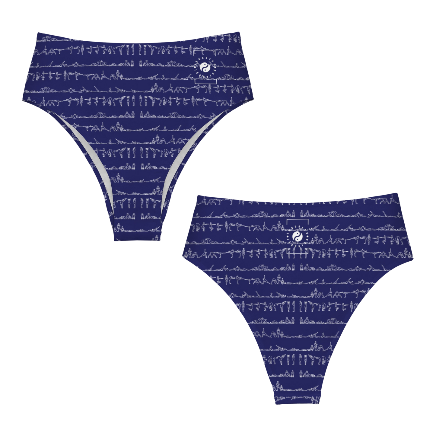 Bikram Ember - High Waisted Bikini Bottom