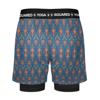 Jaipur Love - Compression Yoga Shorts