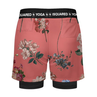 Botanicals - Comrpession Yoga Shorts