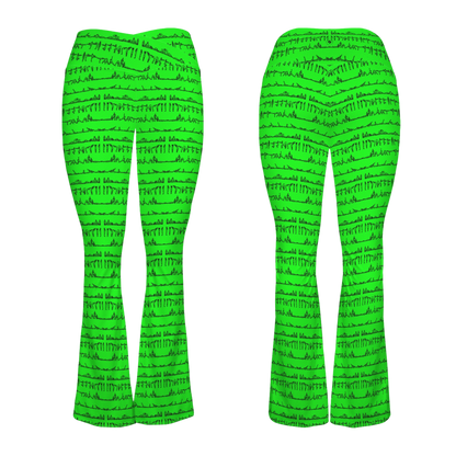 Bikram Series - Cross Waisted Flair Leggings REFINED