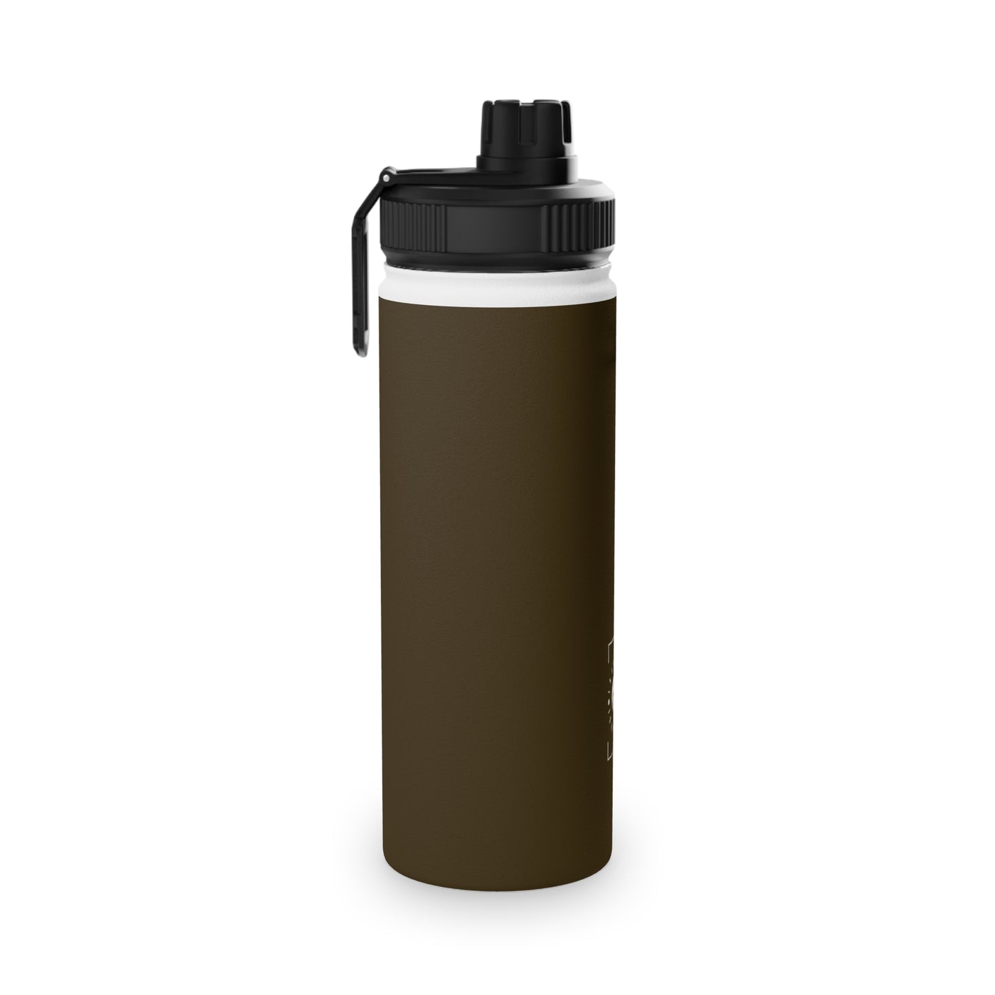 Earthy Brown - Sports Water Bottle