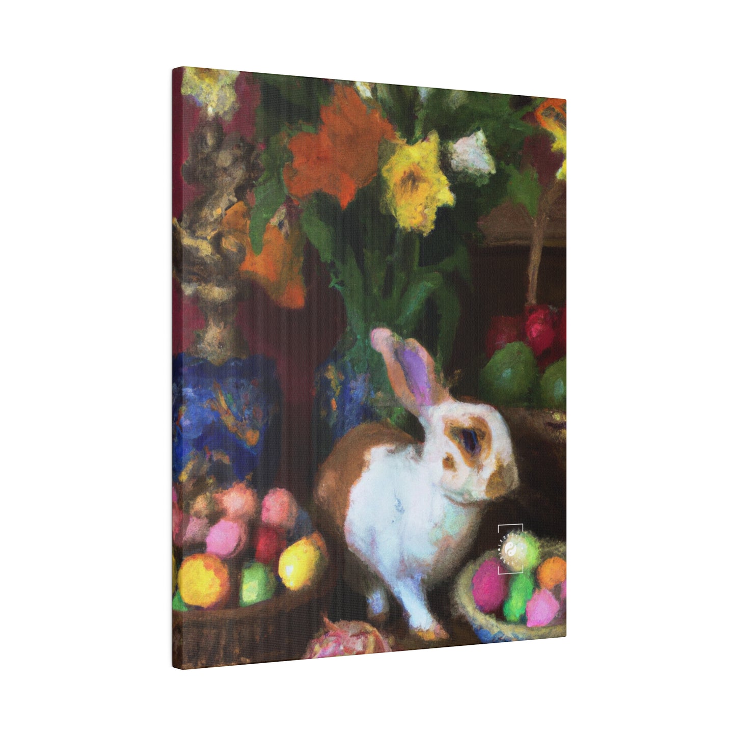 "Velveteen Aureate Easter Reverie" - Art Print Canvas