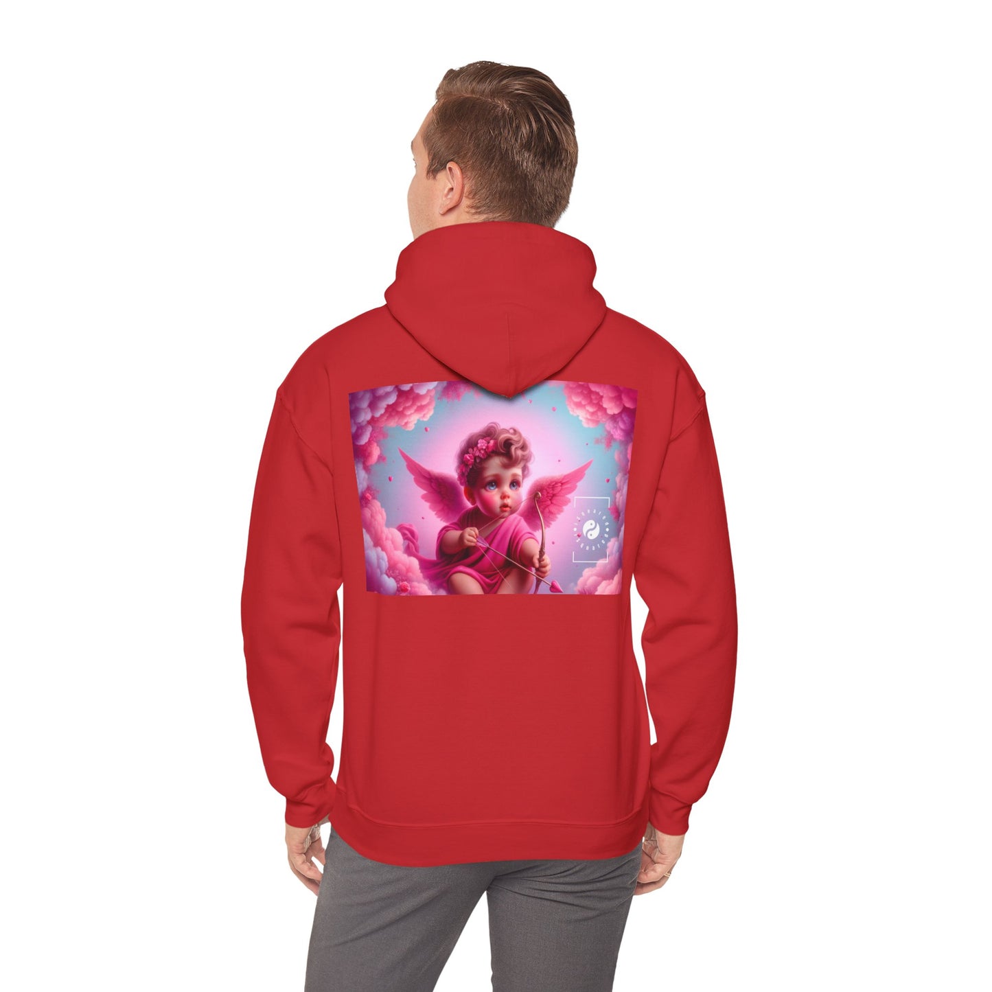 "Bold Blush: A Cupid's Love Affair" - Hoodie