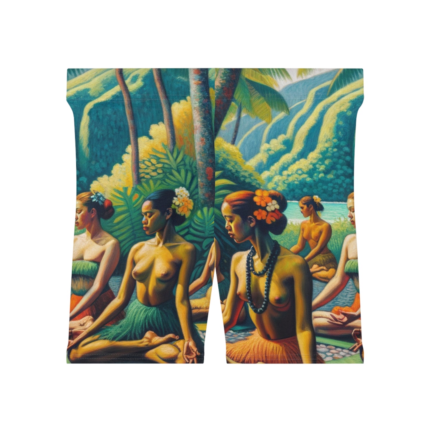 Tahitian Tranquility - Hot Yoga Short