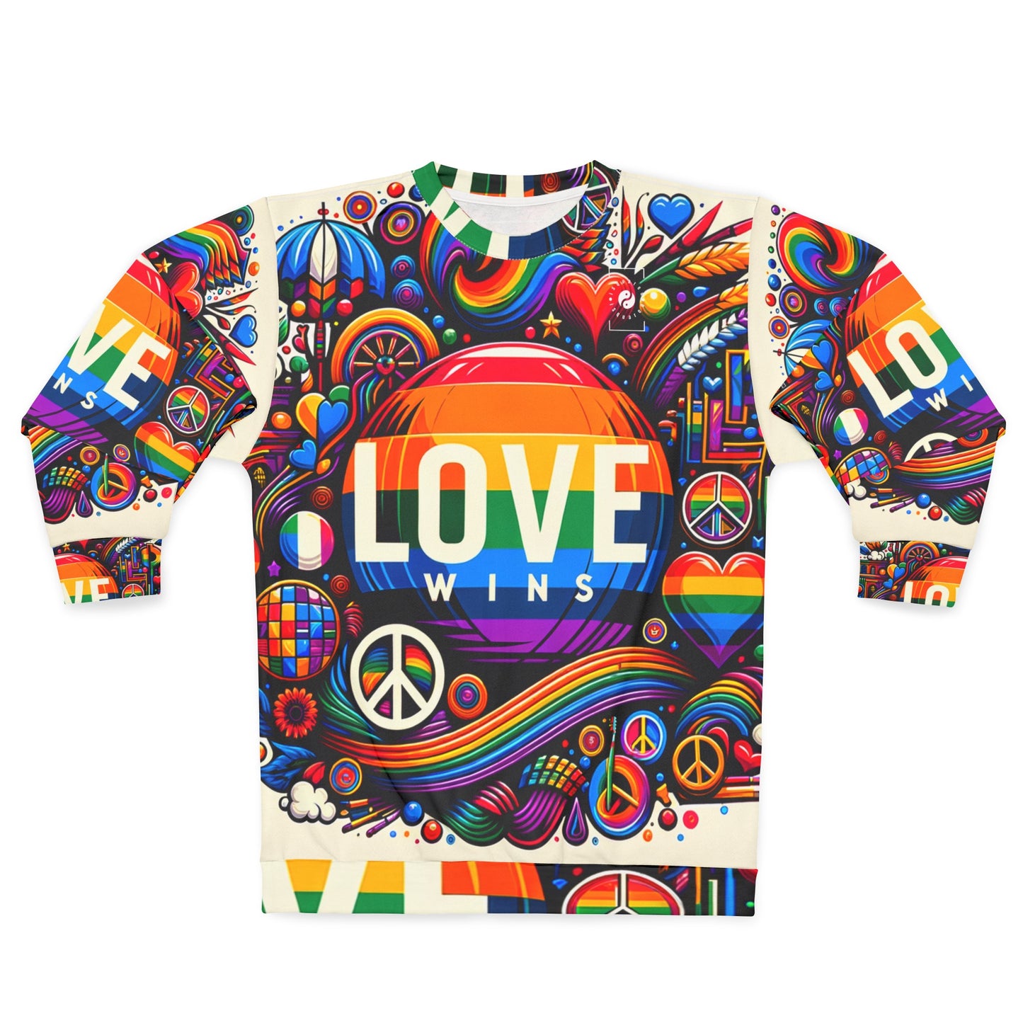 LOVE WINS - Unisex Sweatshirt