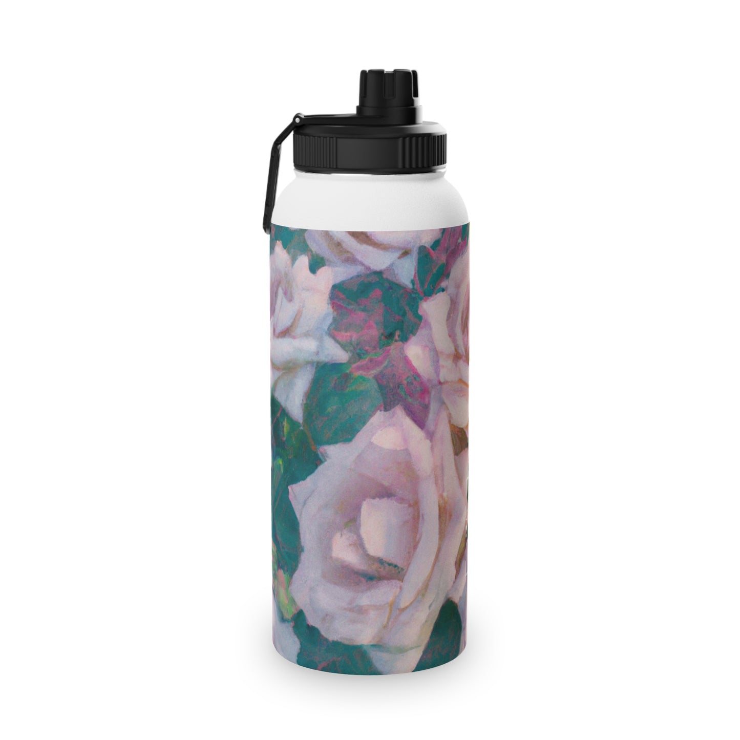 Cosmic Roses - Sports Water Bottle