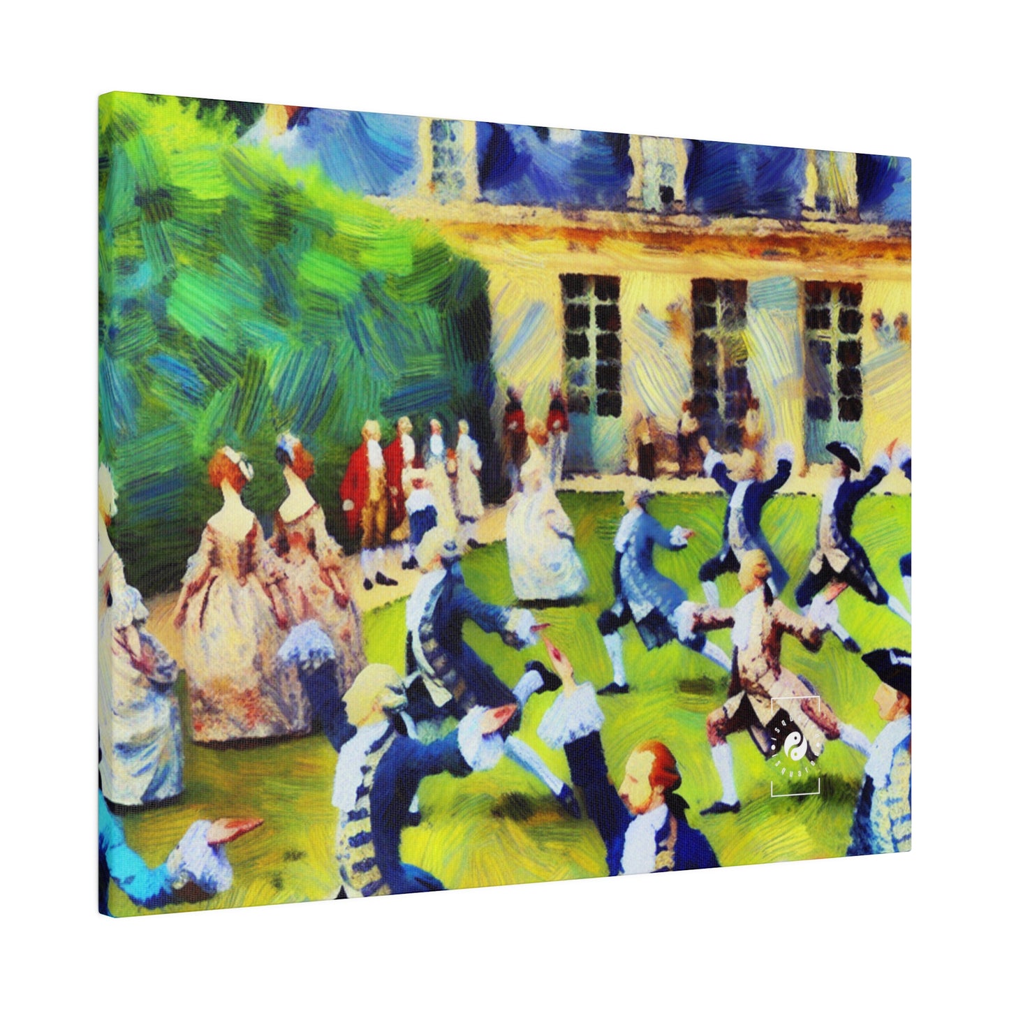 Versailles Vinyasa - Impression sur toile