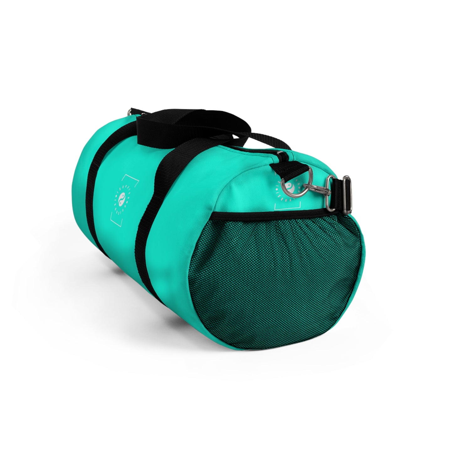 Neon Teal #11ffe3 - Duffle Bag