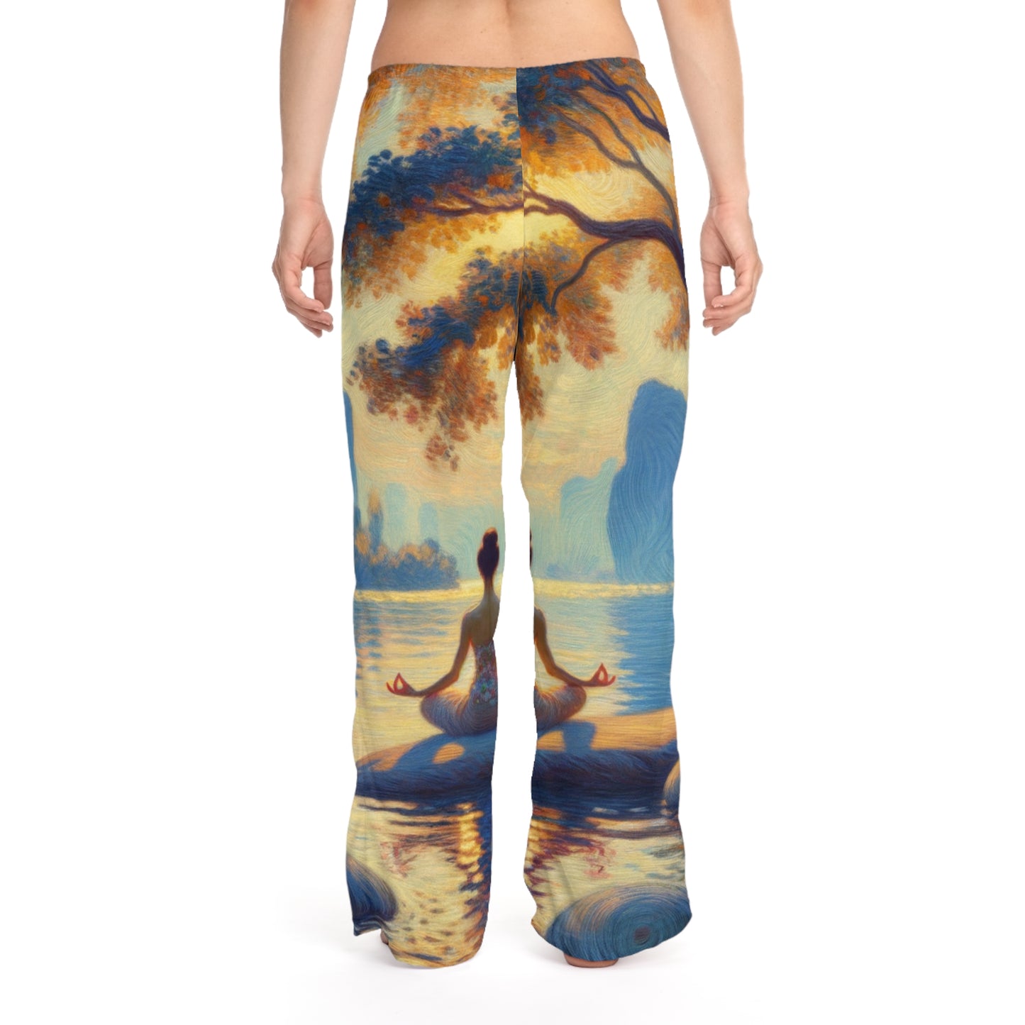 "Zen Blossom Alignment" - Women lounge pants