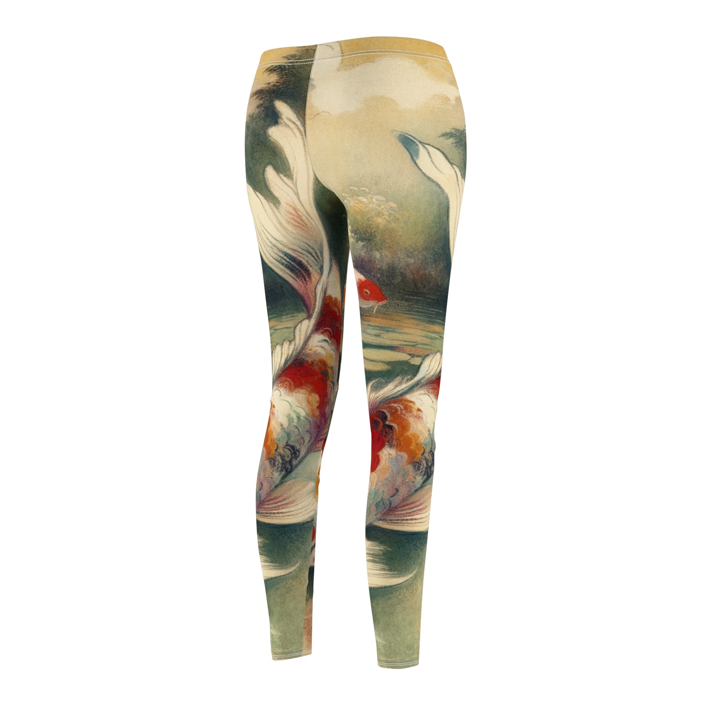 Koi Lily Pond - Casual Leggings