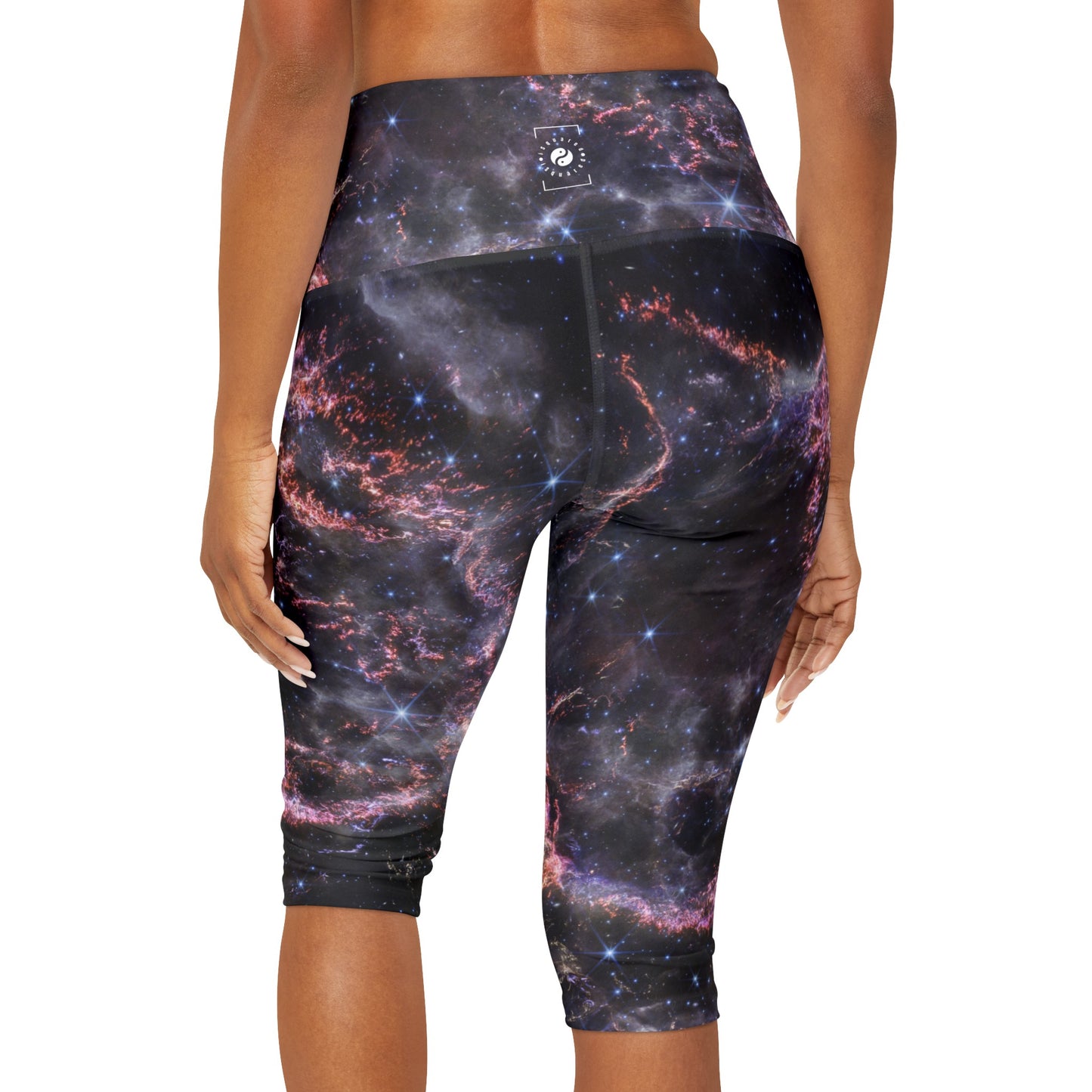 Cassiopeia A (NIRCam Image) - JWST Collection - High Waisted Capri Leggings