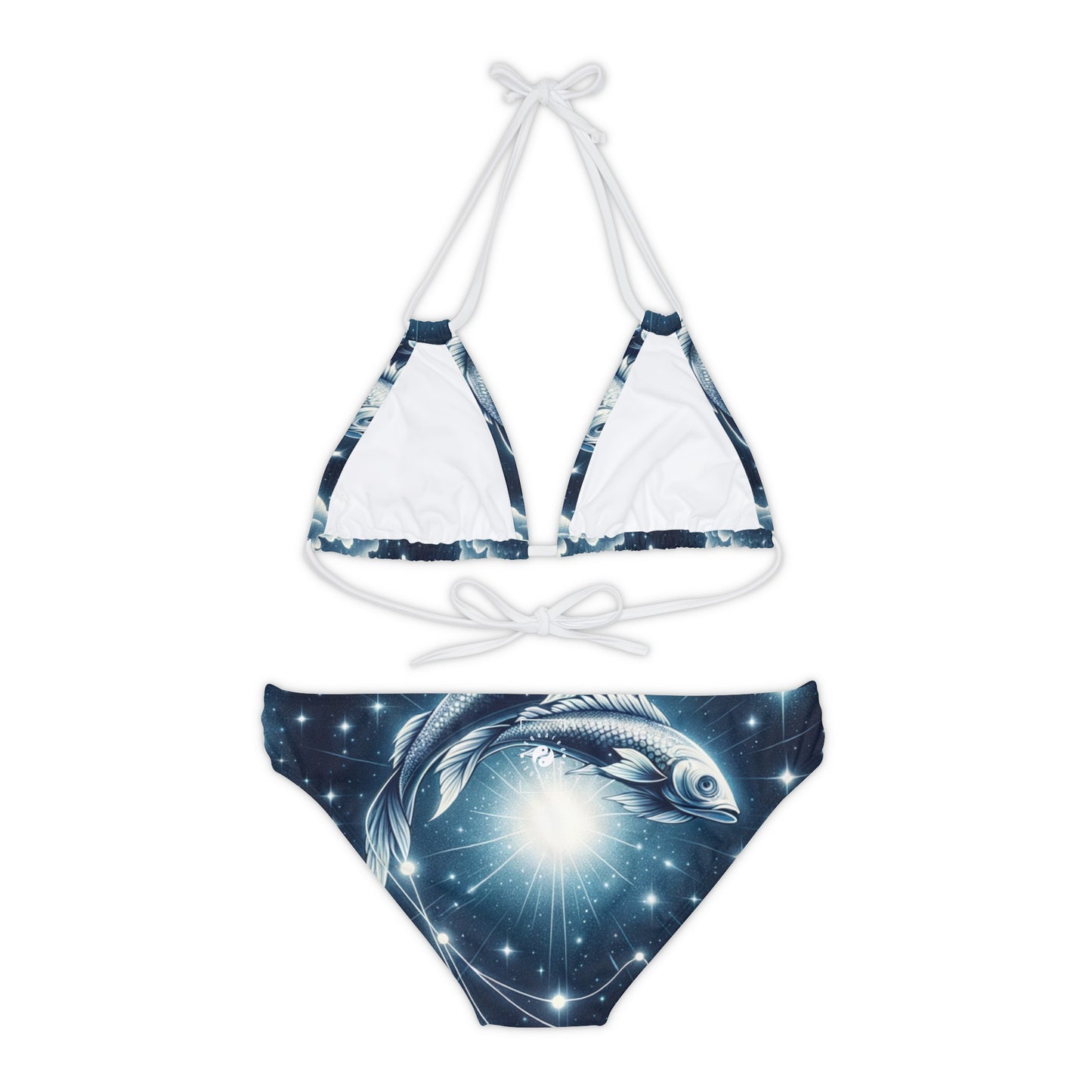 Pisces Harmony - Lace-up Bikini Set
