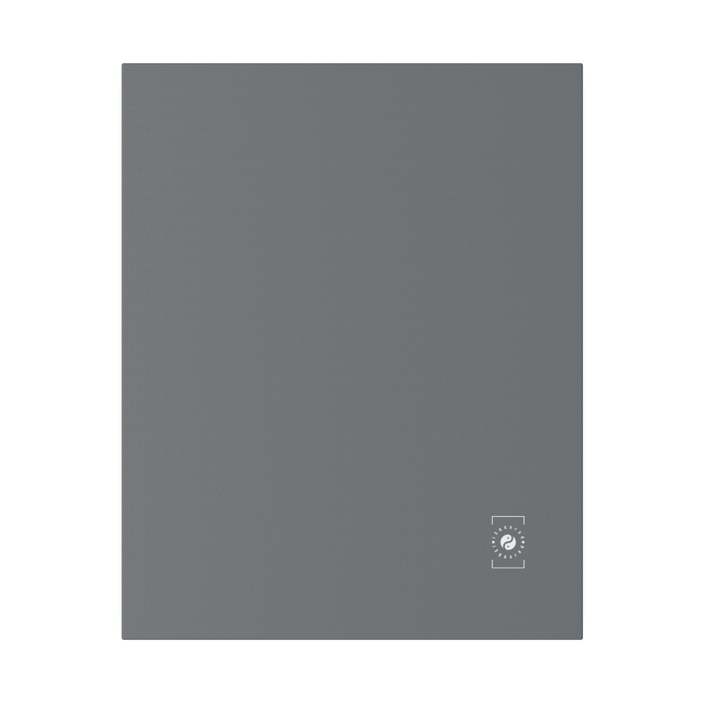 #777B7E Steel Grey - Art Print Canvas