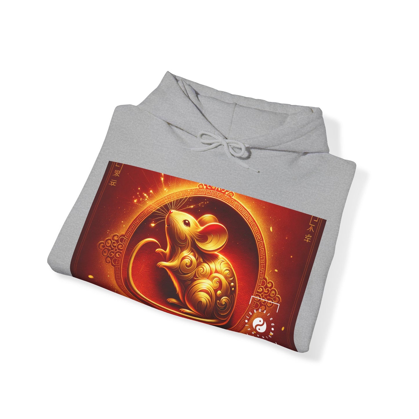 "Golden Emissary: A Lunar New Year's Tribute" - Hoodie