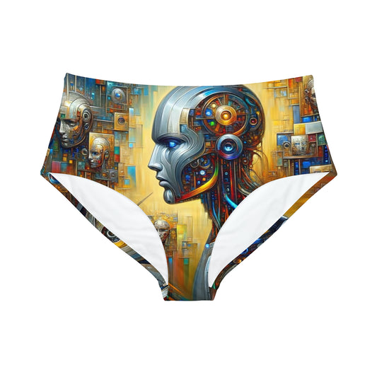 TechnoGenesis - High Waisted Bikini Bottom