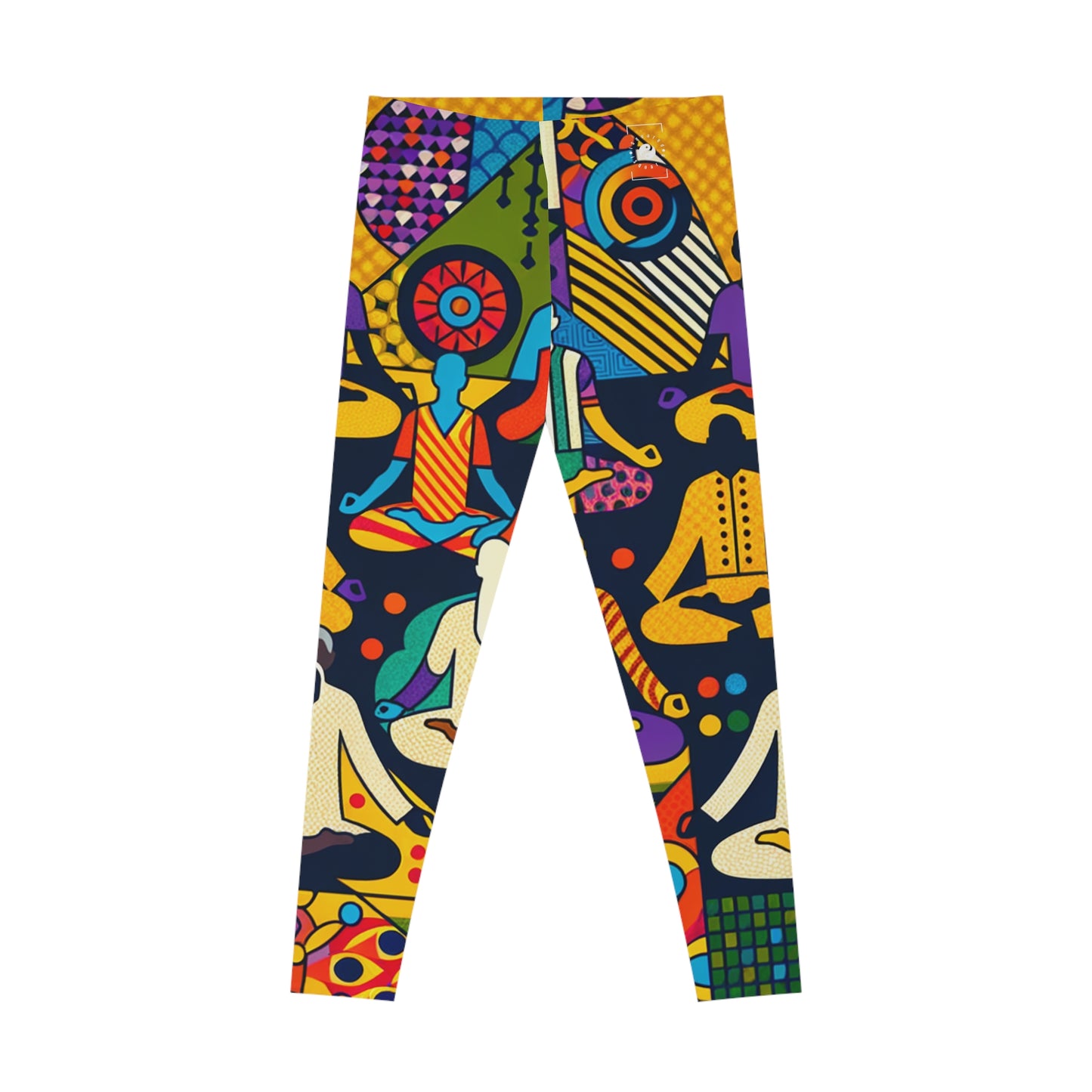 Vibrant Sadana: Prana in Nouveau Réalité - Unisex Tights