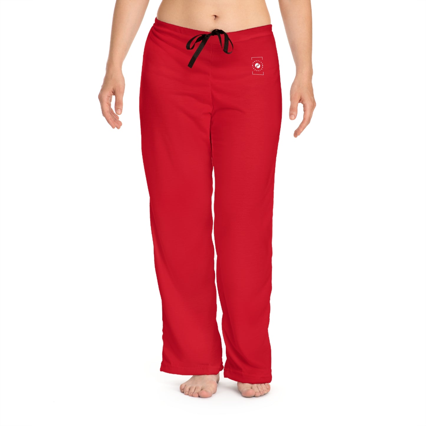 #D10927 Scarlet Red - Women lounge pants