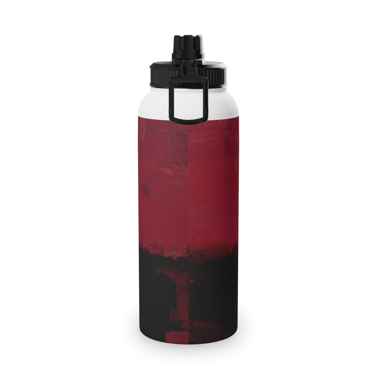 Nocturnal Vermillion - Sports Water Bottle