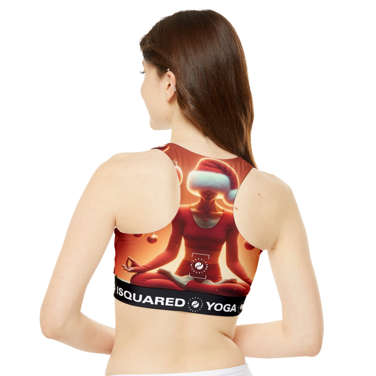 iSquared Yuletide Zen - High Neck Crop Top