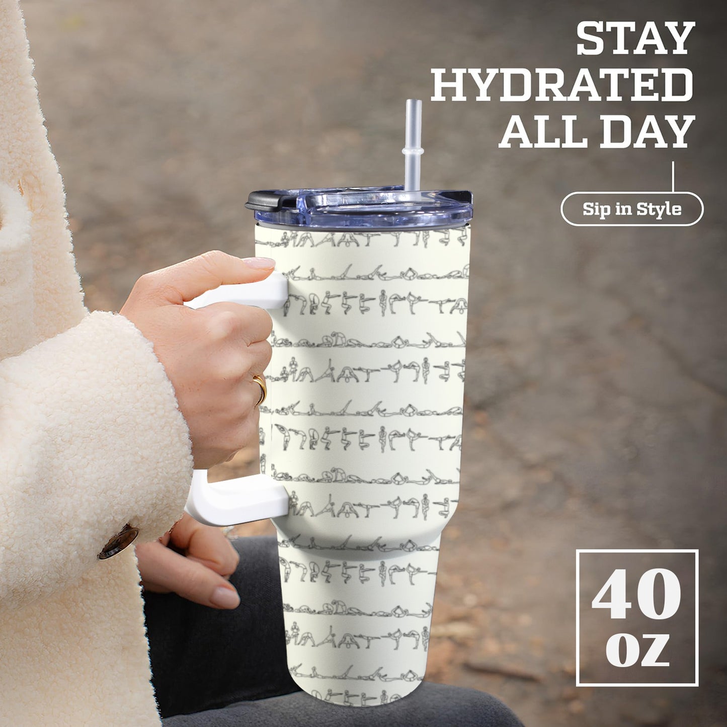 Bikram Series - Insulated Tumbler  40 Oz.  (1.18L)