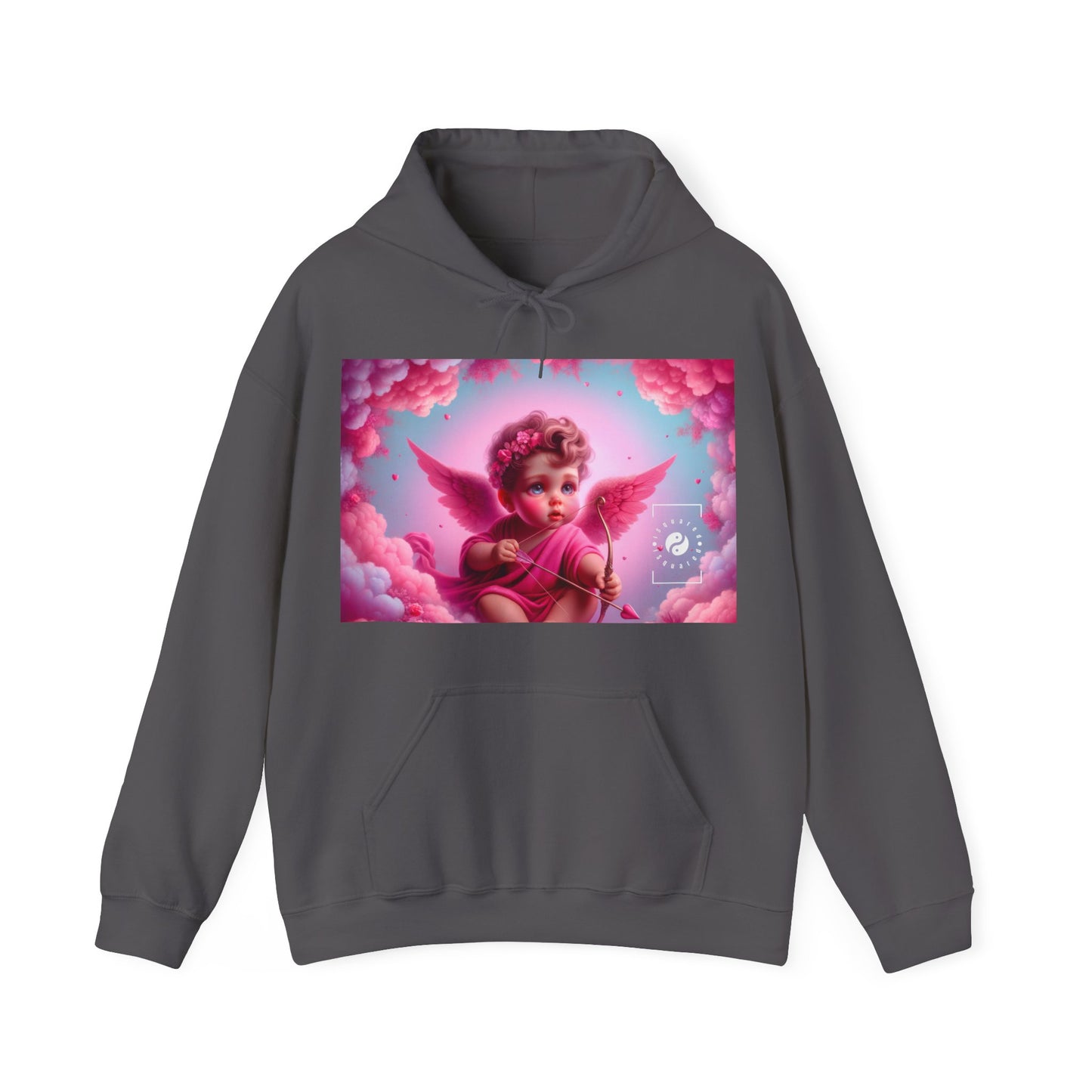 "Bold Blush: A Cupid's Love Affair" - Hoodie