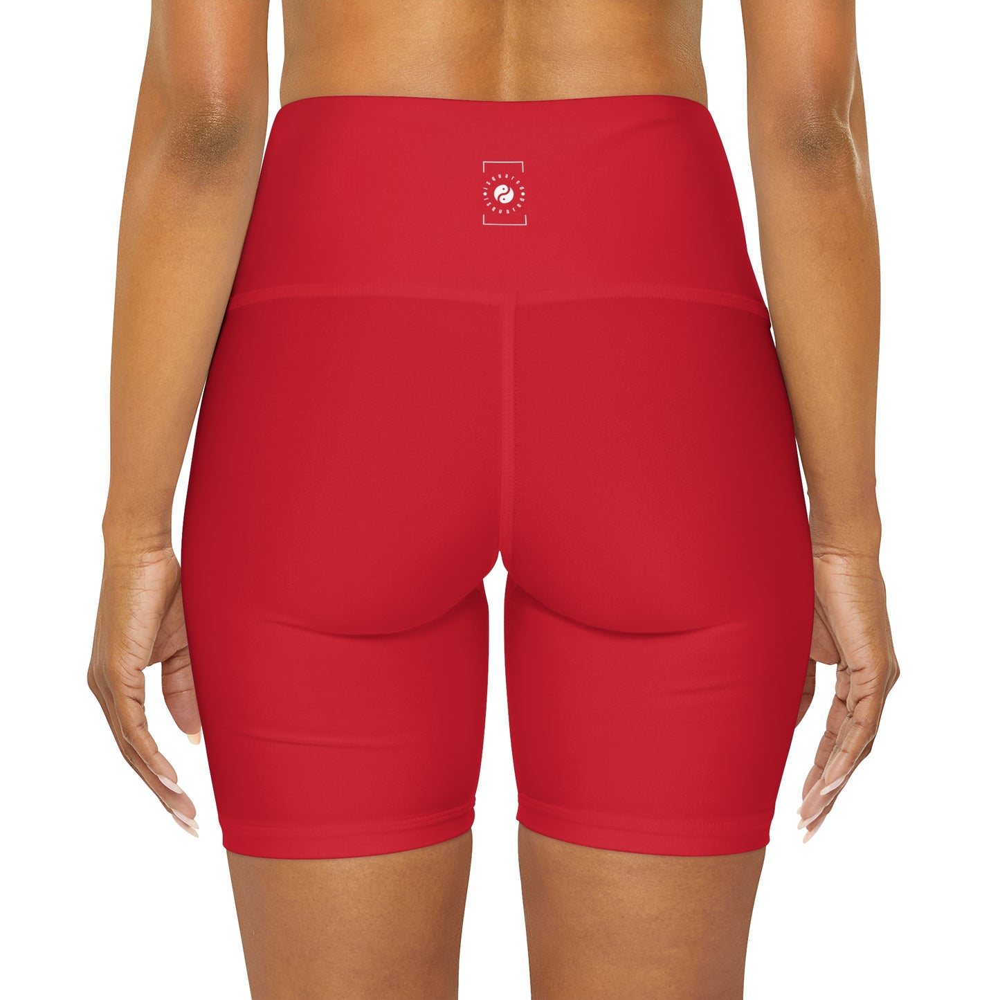 #D10927 Scarlet Red - shorts