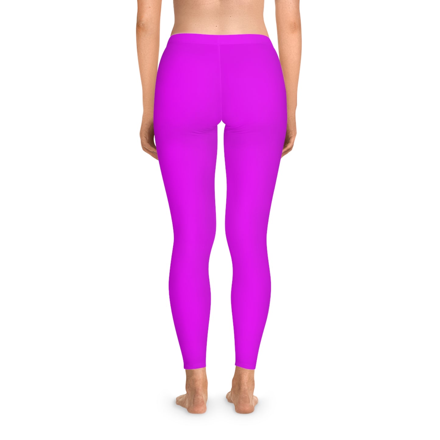 #f000ff Neon Purple - Unisex Tights