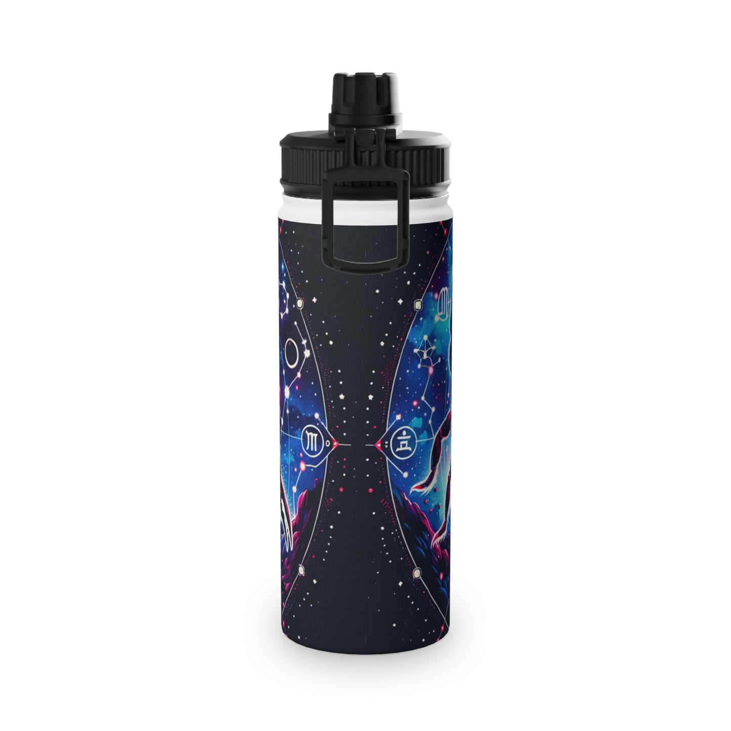 Crimson Scorpio - Sports Water Bottle