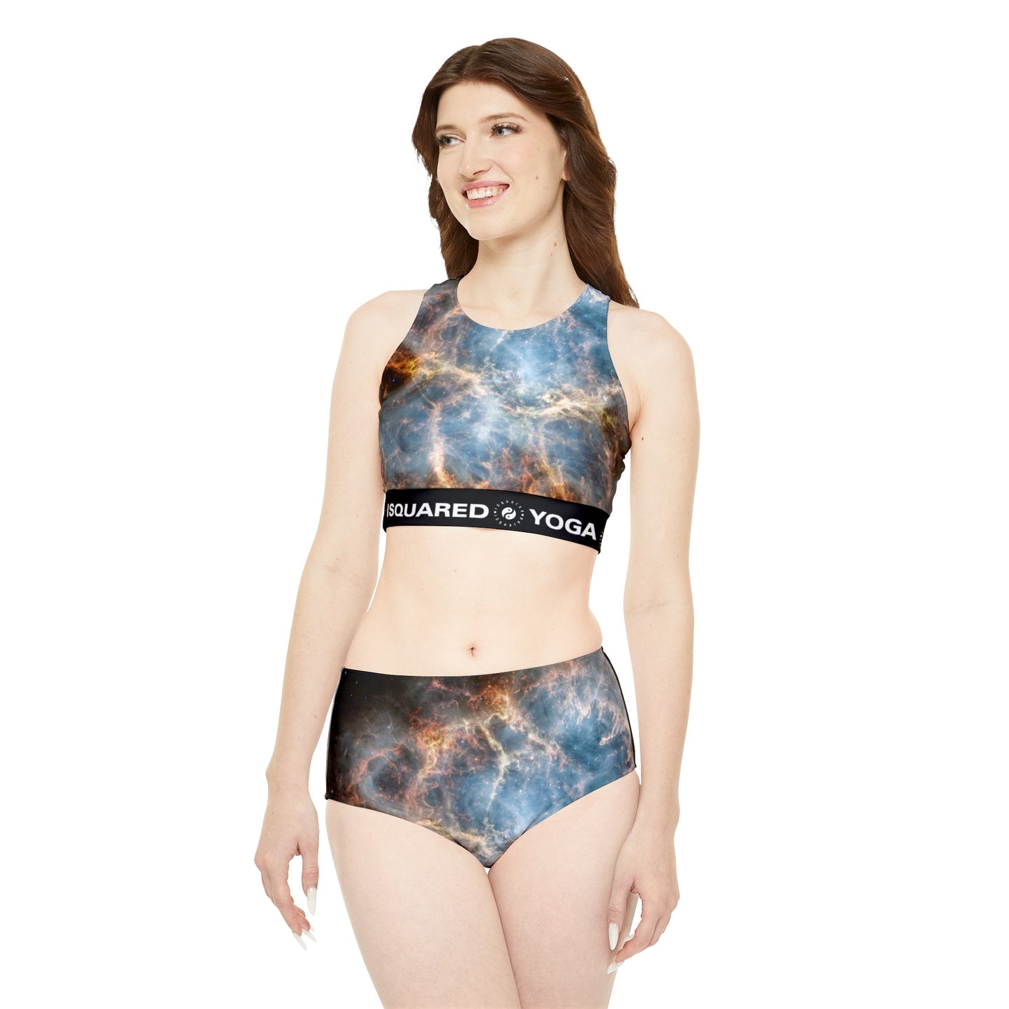 Crab Nebula (NIRCam and MIRI Image) - Hot Yoga Bikini Set