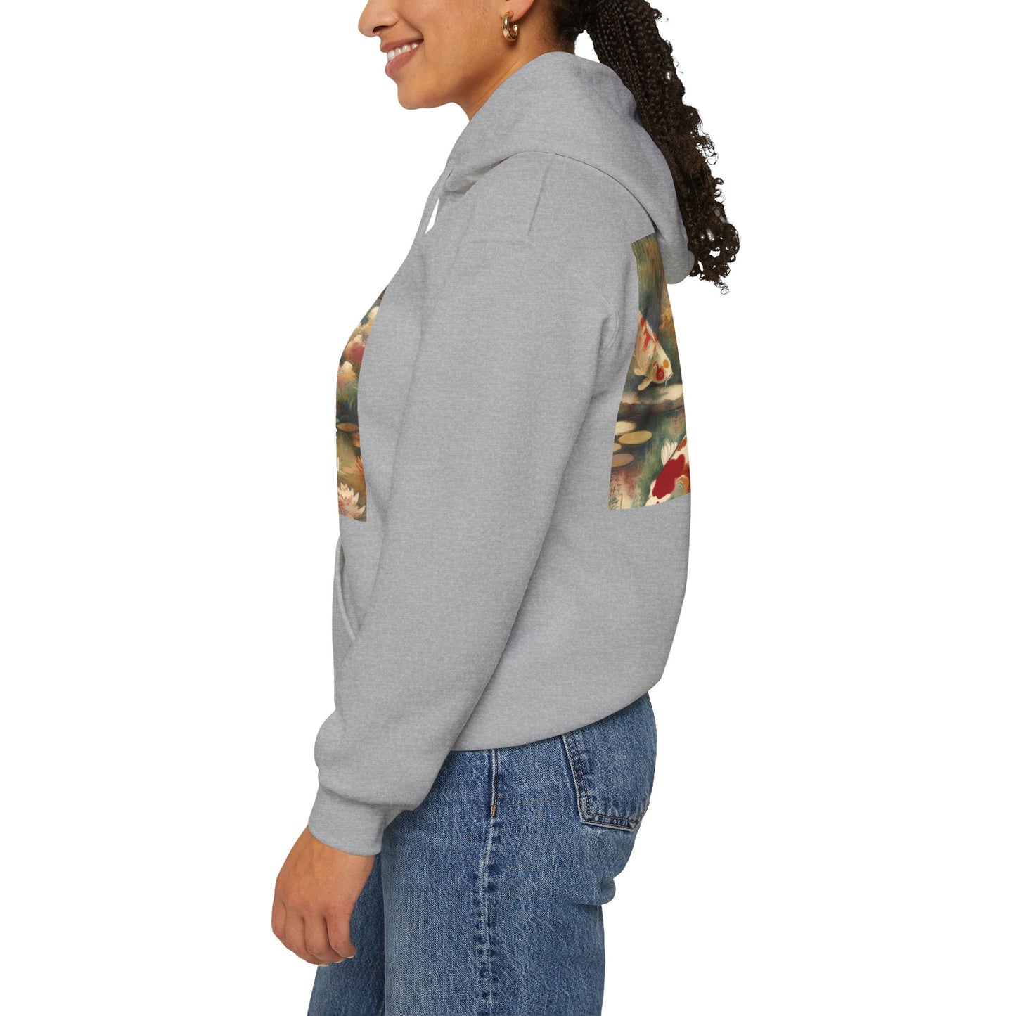 Koi Lily Pond - Hoodie