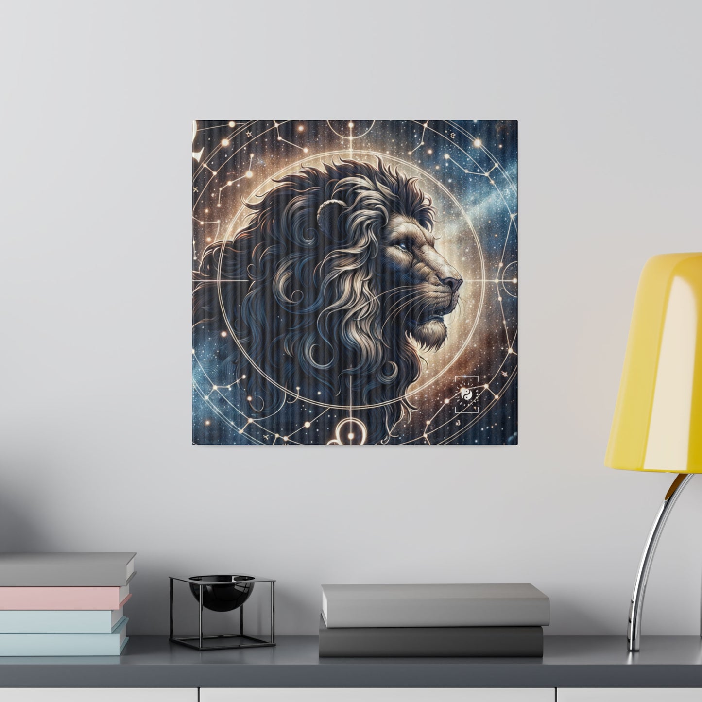 Celestial Leo Roar - Art Print Canvas