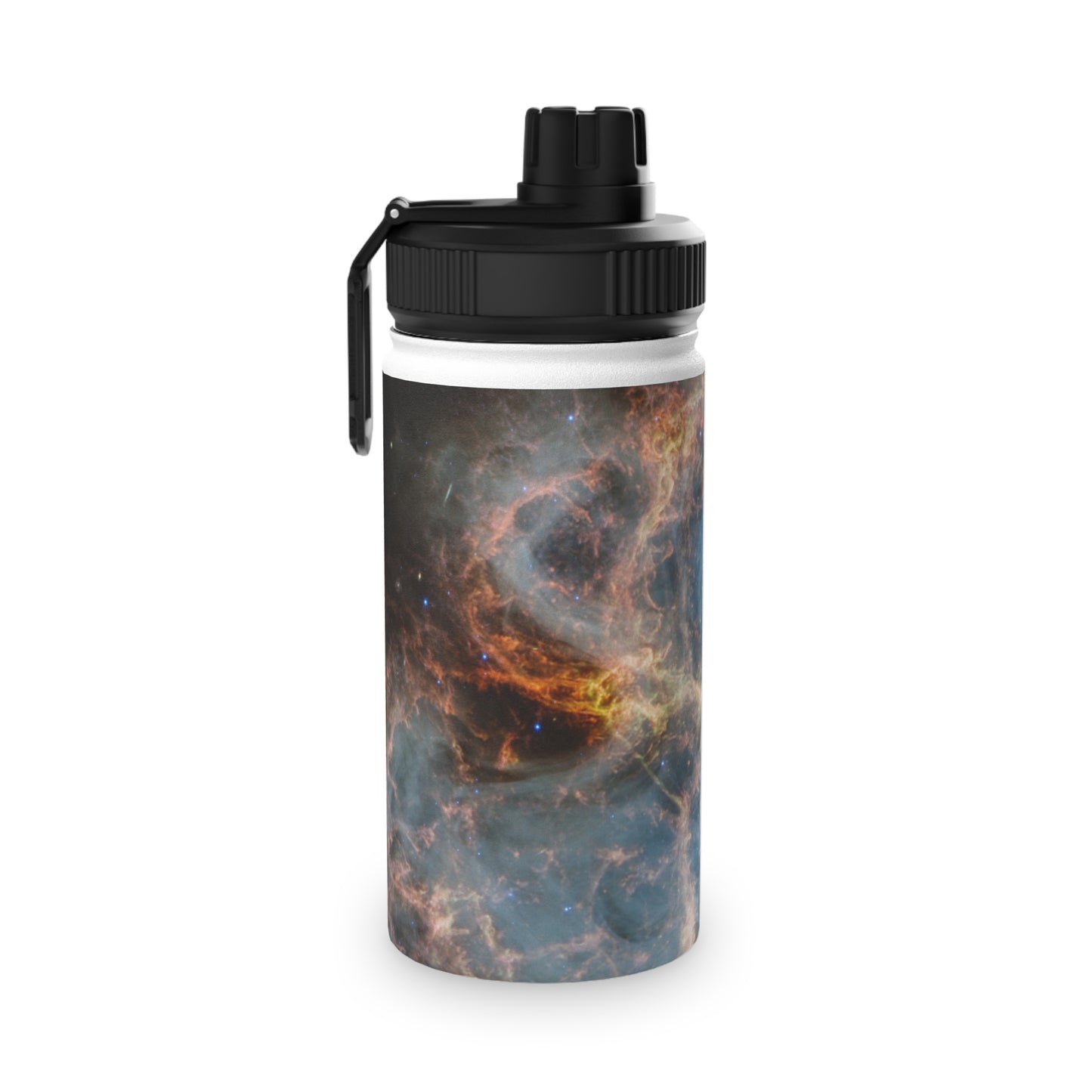 Crab Nebula (NIRCam and MIRI Image) - Sports Water Bottle