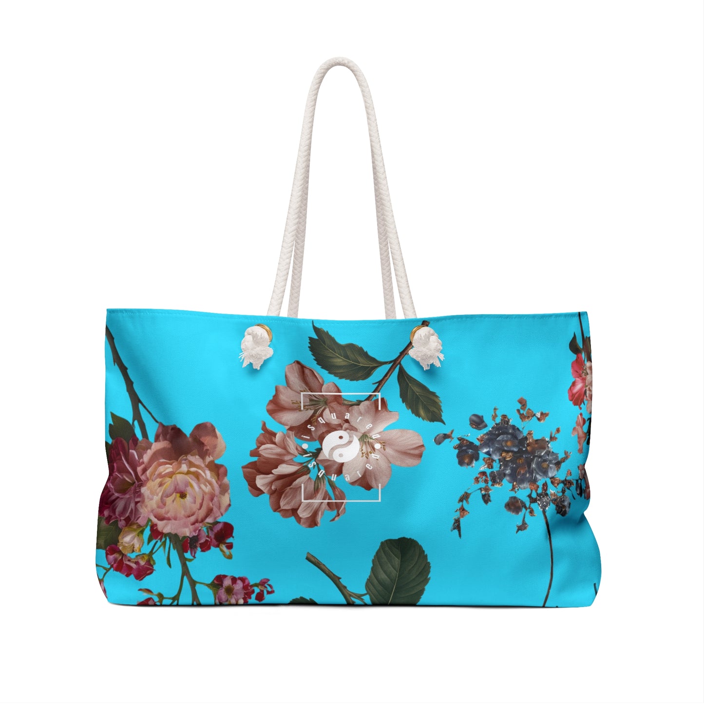 Botanicals on Azure - Casual Yoga Bag