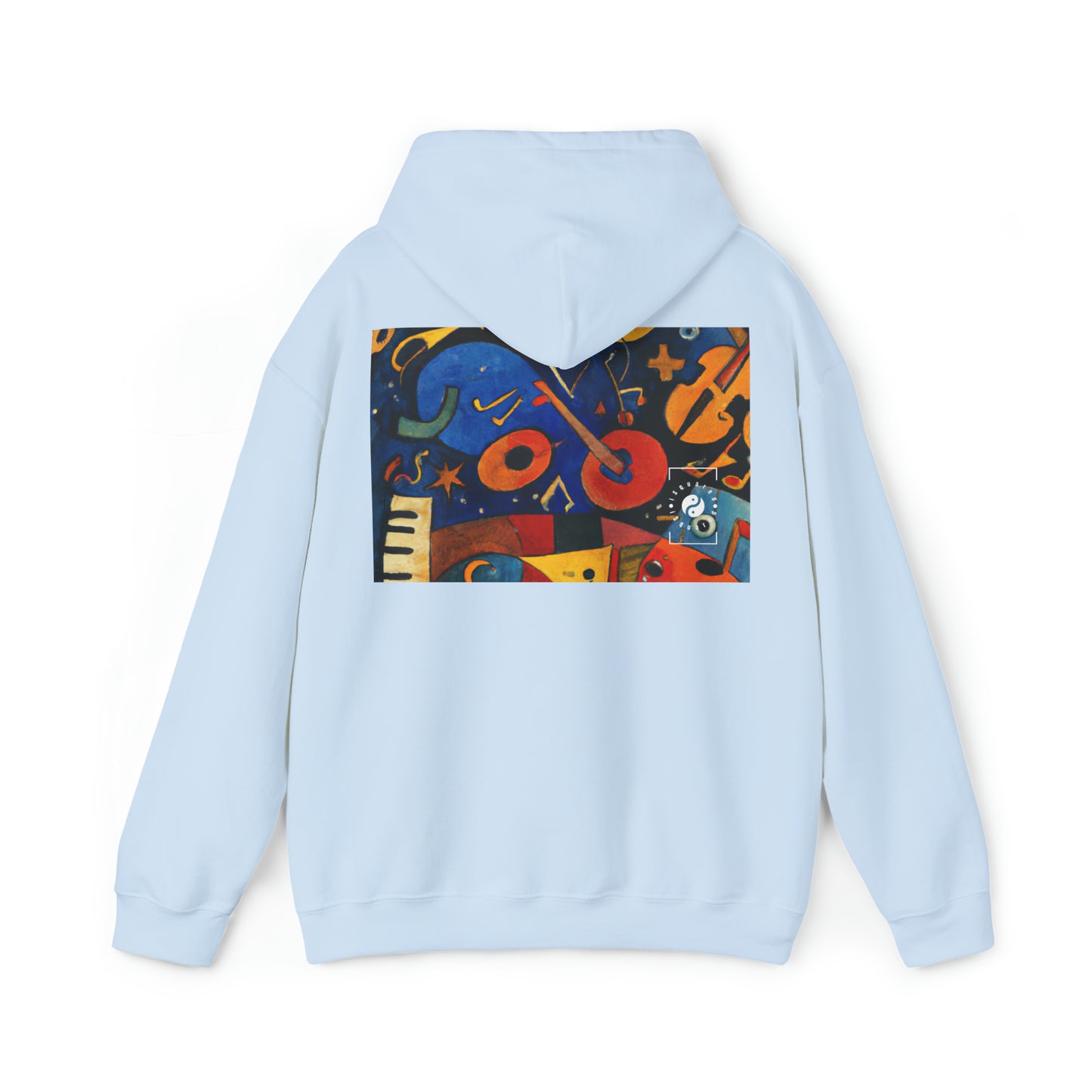 Melodic Abstractions: A Kandinskian Orchestra - Hoodie