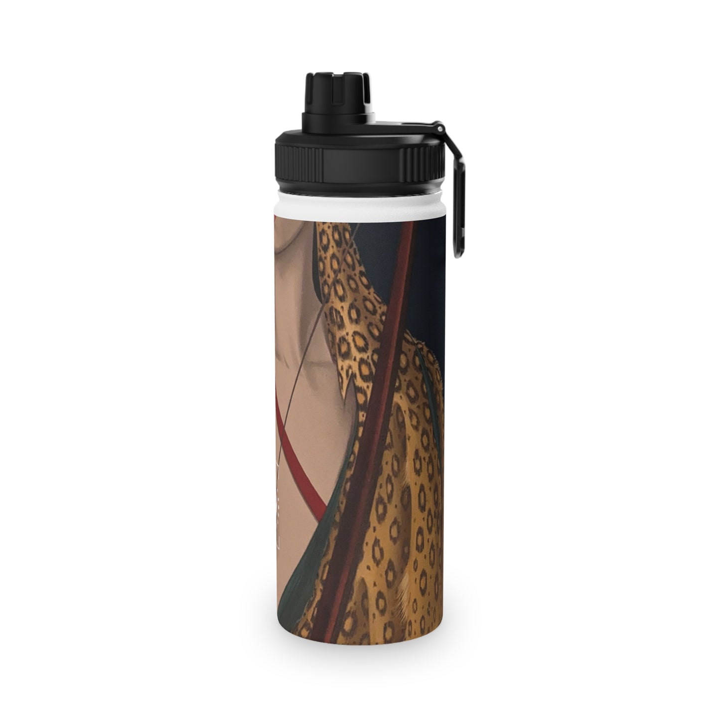 "La chaseresse - Felix Labisse" - Sports Water Bottle