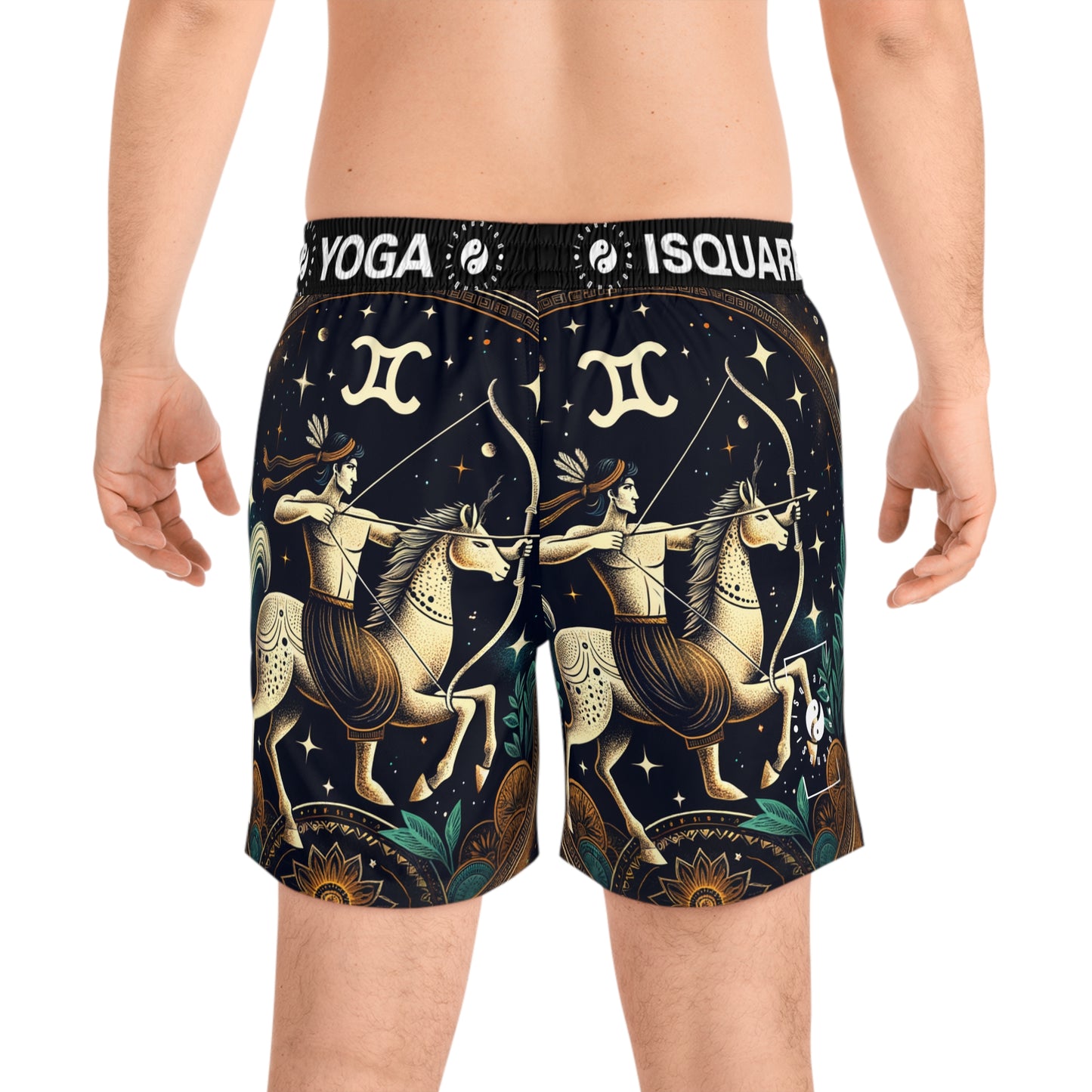 Sagittarius Emblem - Swim Shorts (Mid-Length) for Men