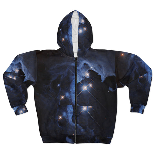 HP Tau, HP Tau G2, and G3 3 star system captured by Hubble - Zip Hoodie