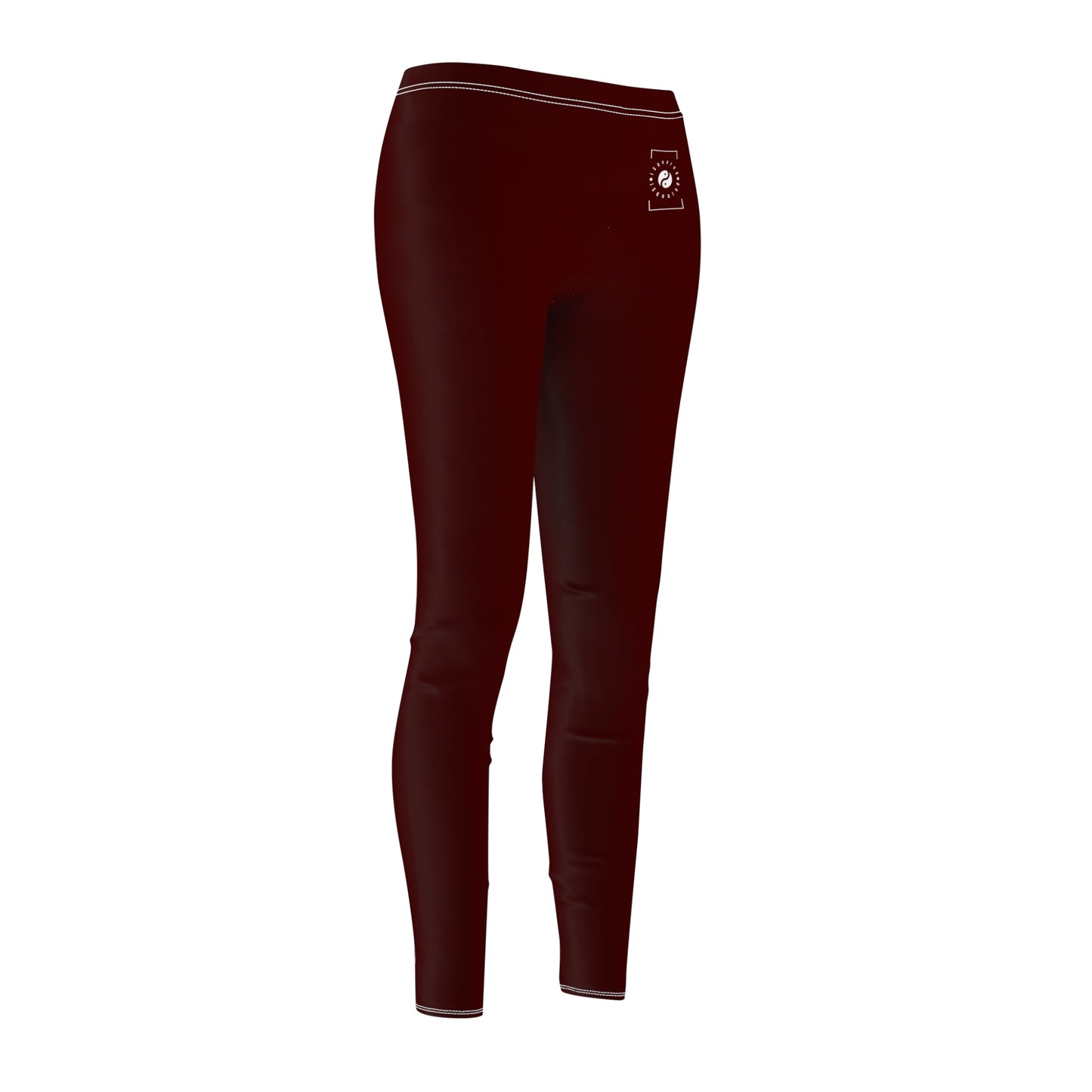 Rouge à lèvres rouge - Leggings décontractés 