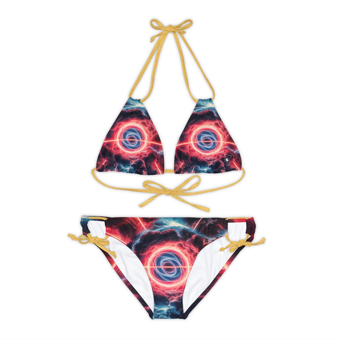 Cosmic Fusion - Lace-up Bikini Set