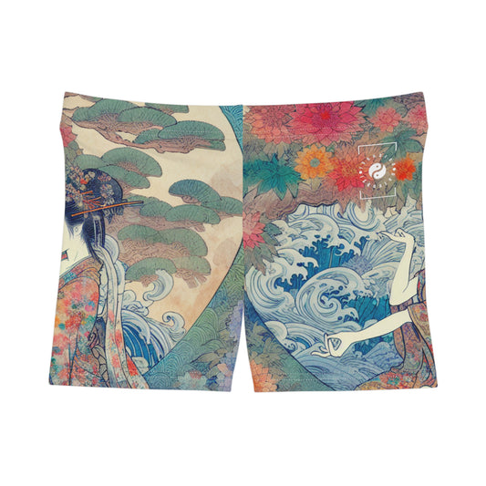 Zen No Kimochi - Mini short de yoga chaud