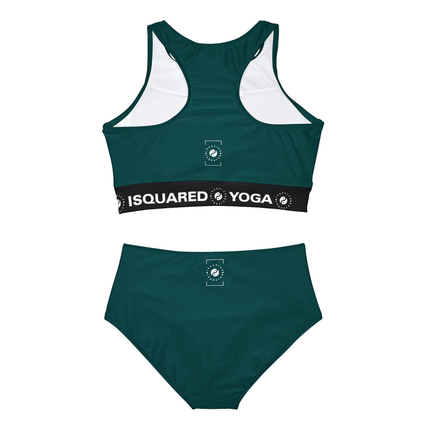 Saturday Blue - Ensemble de bikini de yoga chaud