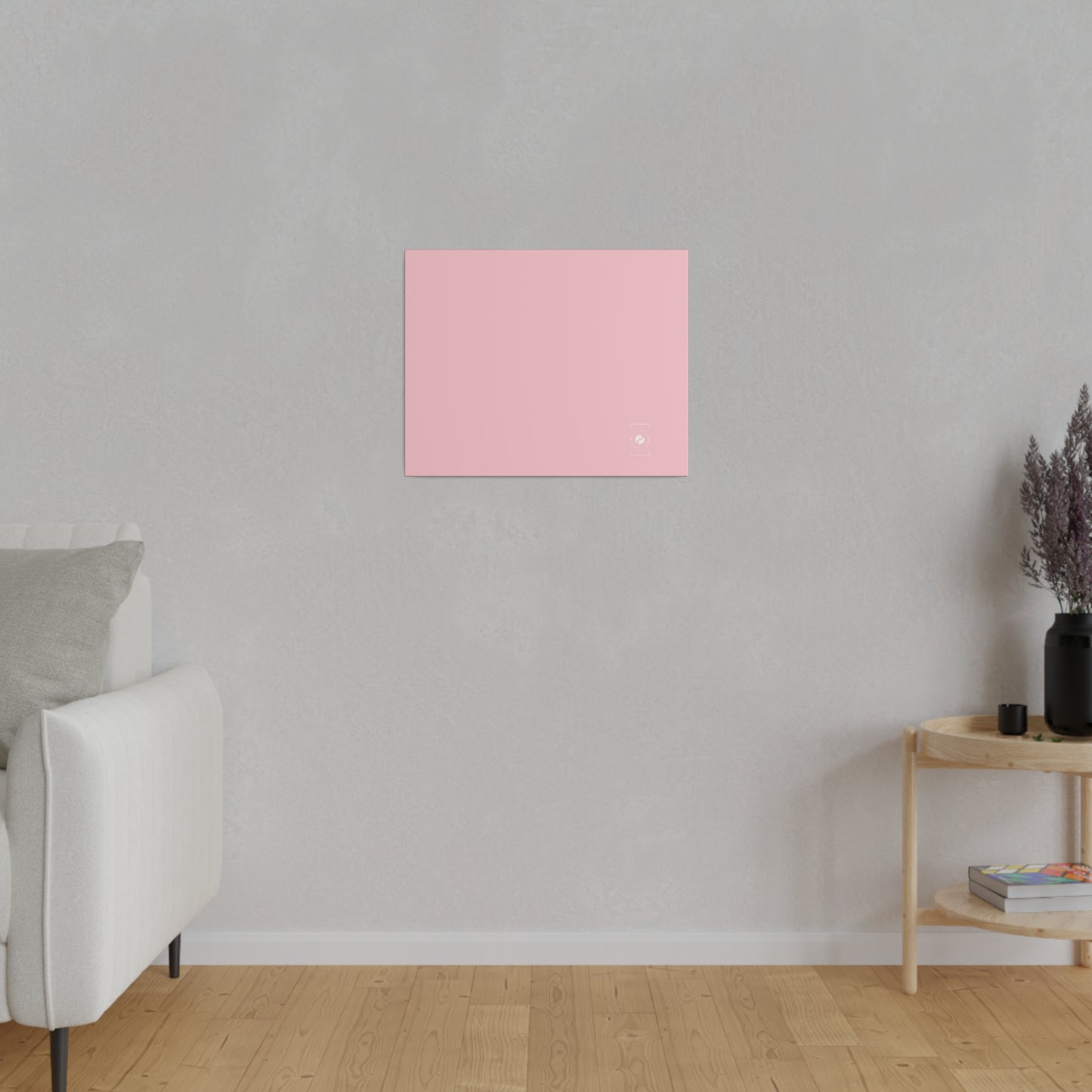 FFCCD4 Light Pink - Art Print Canvas