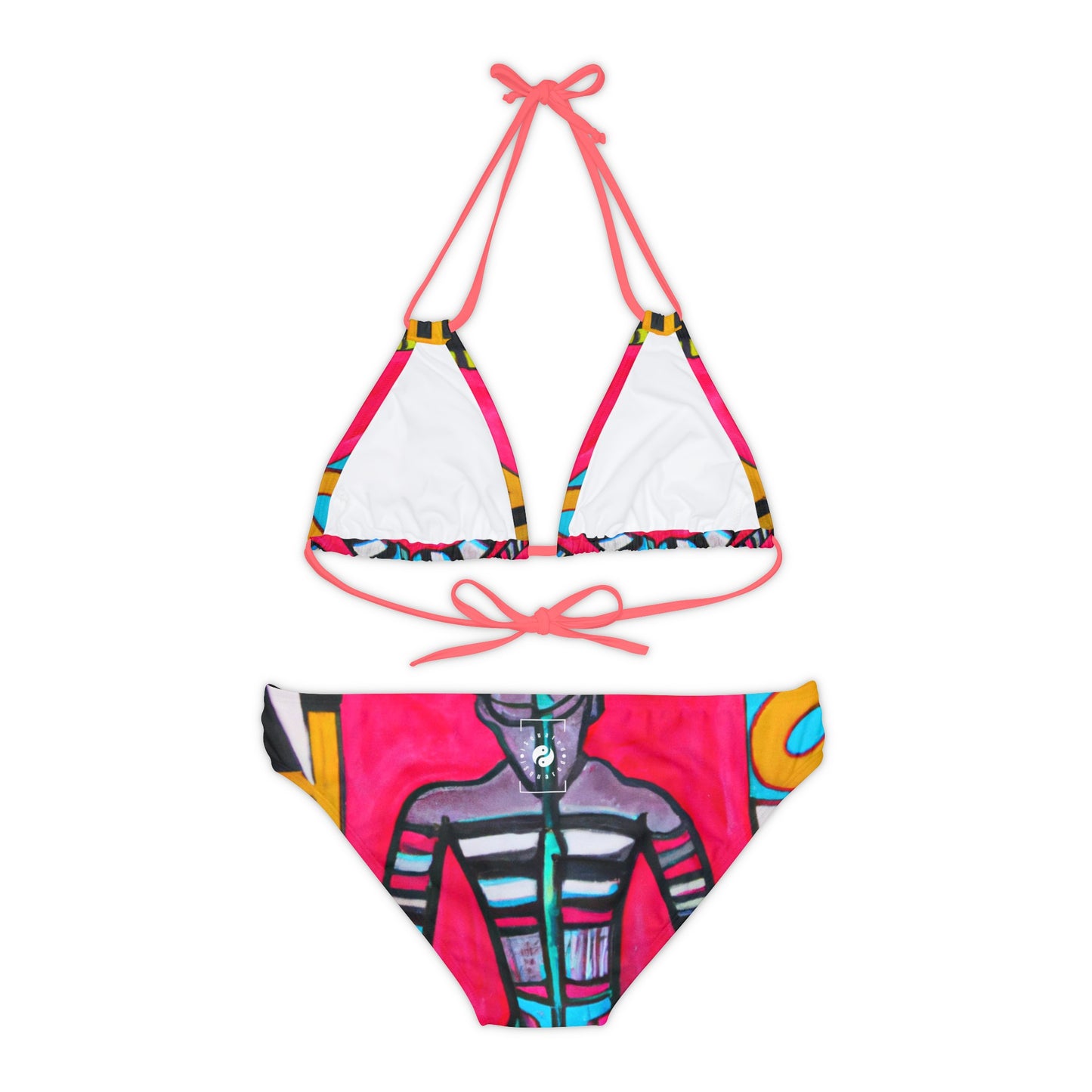 Euphoric Harmony - Lace-up Bikini Set