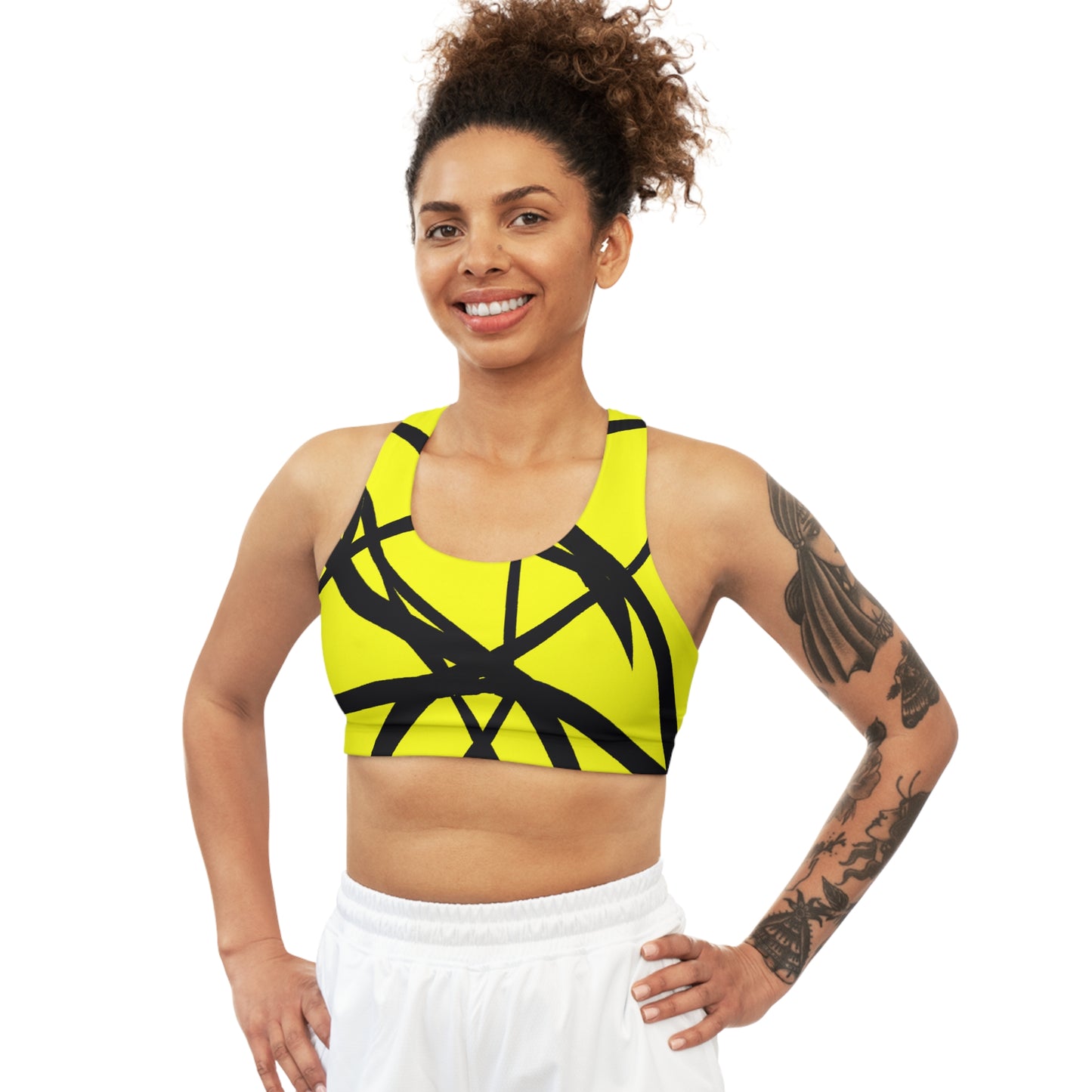 Entangled Harmony - Seamless Sports Bra