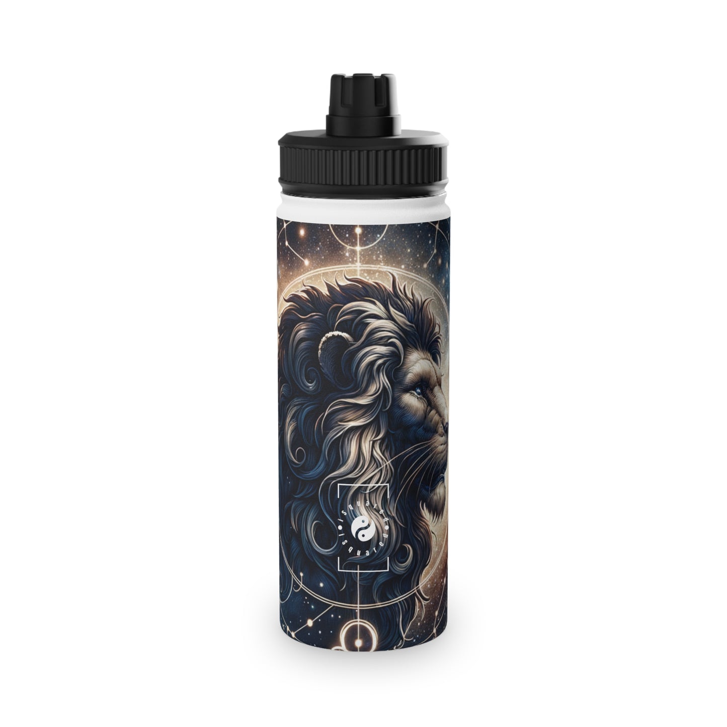 Celestial Leo Roar - Sports Water Bottle