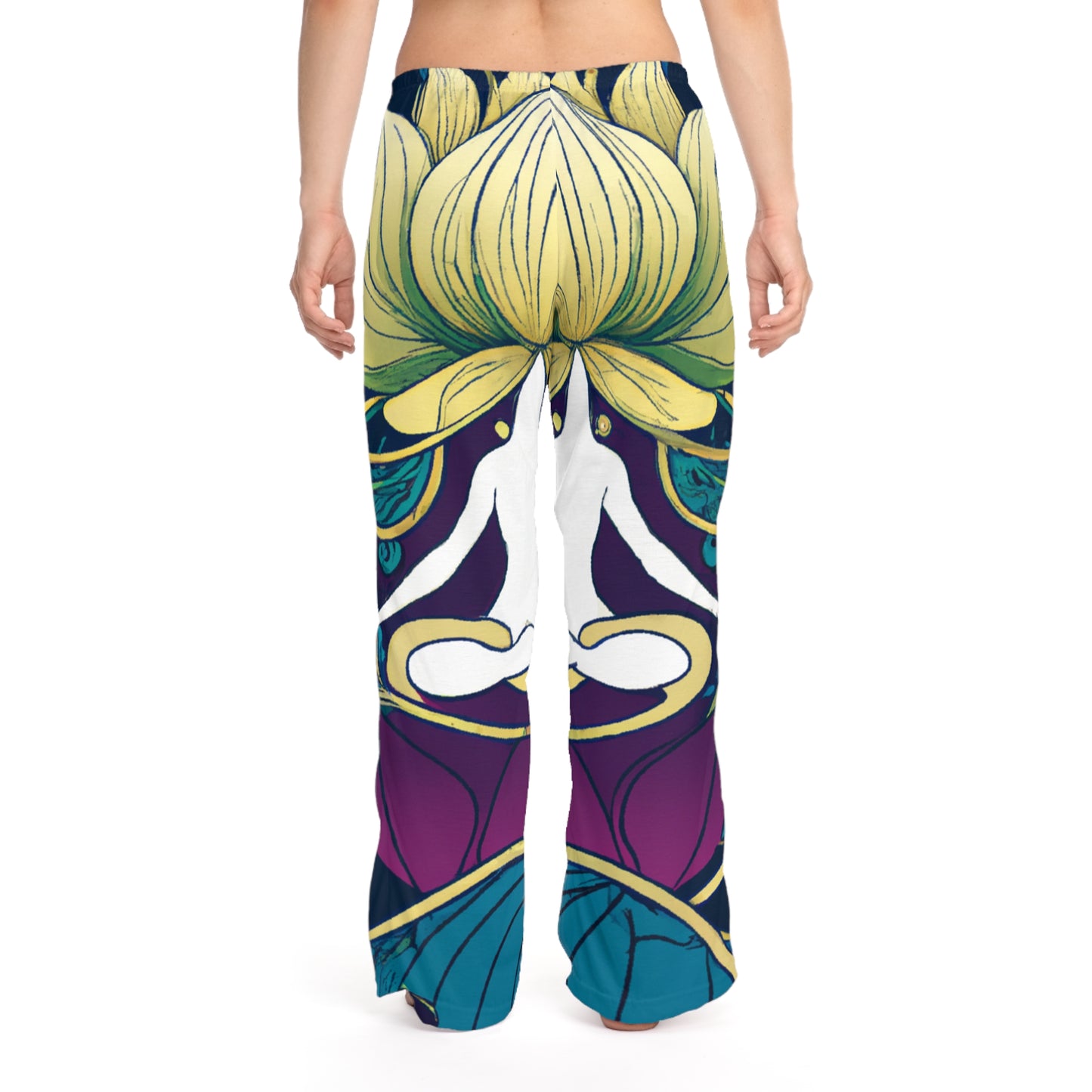 "Lotus Serenity Dance" - Women lounge pants