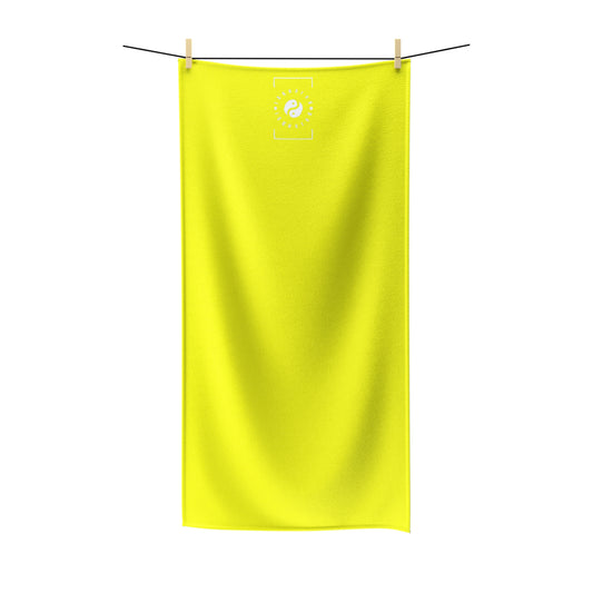 Neon Yellow FFFF00 - All Purpose Yoga Towel
