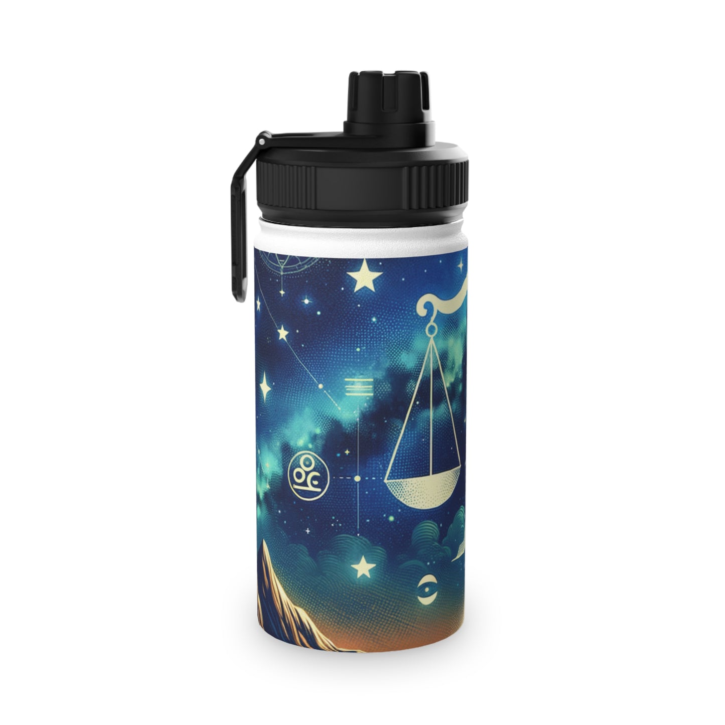 Celestial Libra - Sports Water Bottle