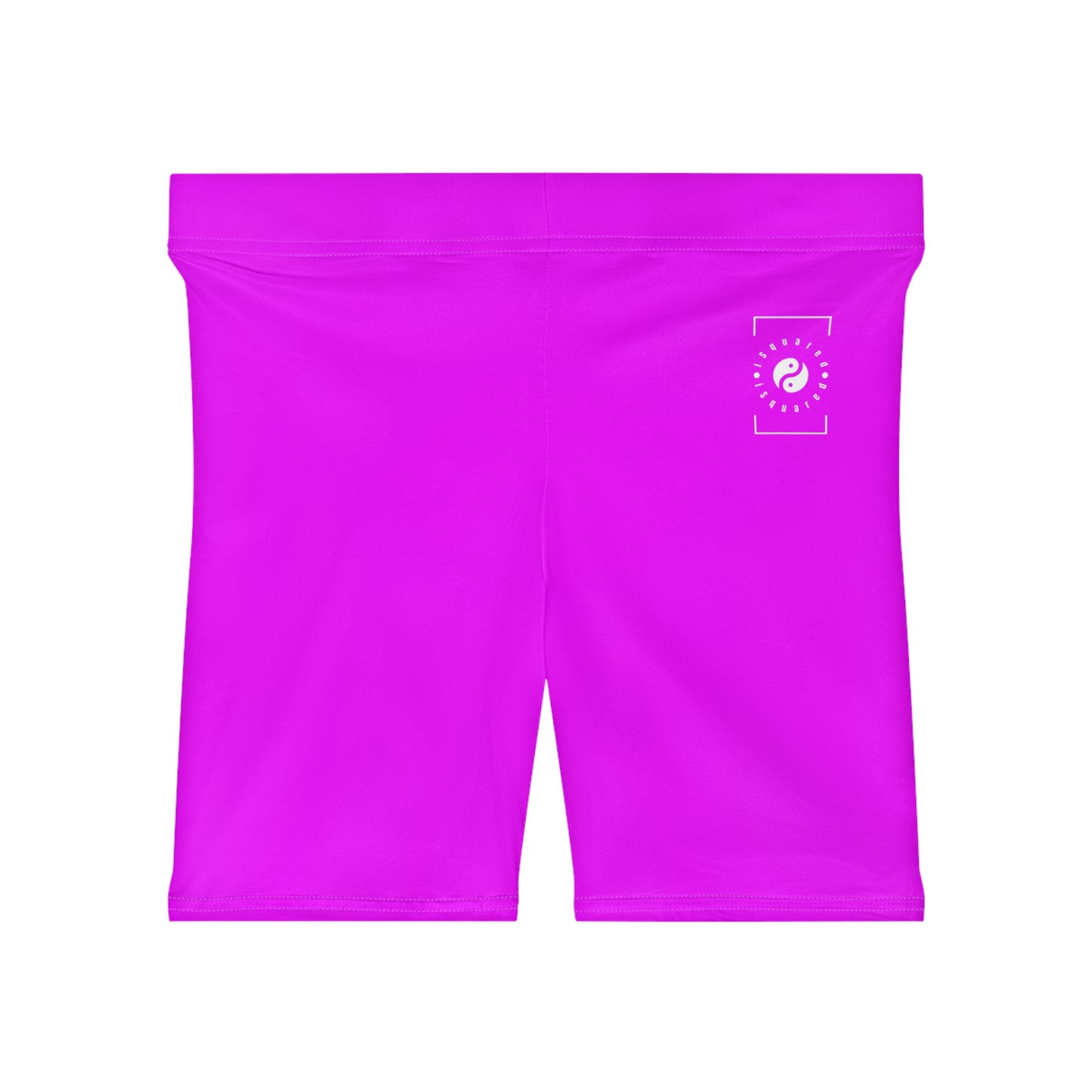 #f000ff Neon Purple - Hot Yoga Short